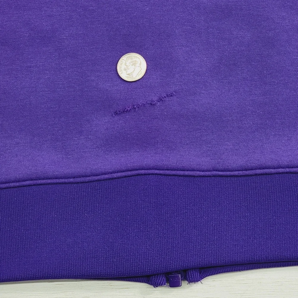 Los Angeles Lakers Showtime Womens Nike Dri-FIT NBA Full-Zip Hoodie Sz M Defect‎